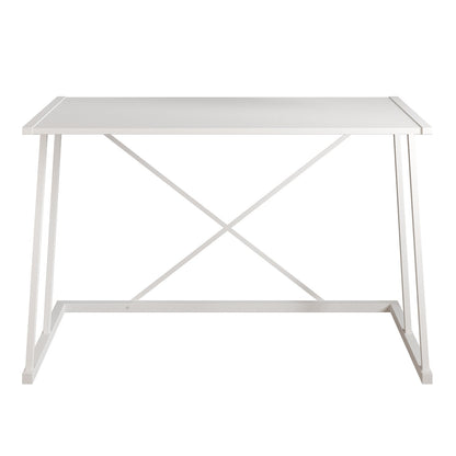 Anemon 47'' Wide Computer Desk with Crossbar Metal Frame
