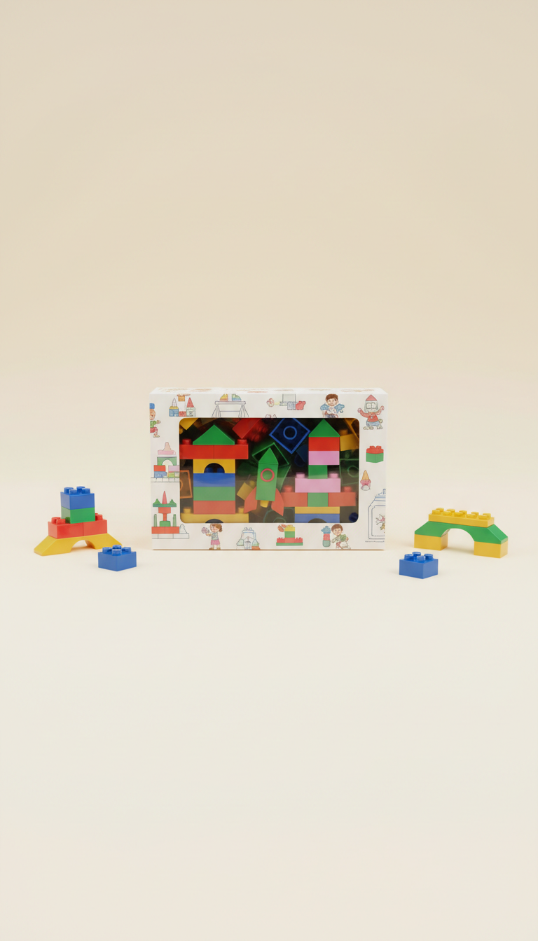 Colorful Building Blocks Set