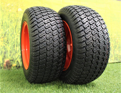 Antego Tire & Wheel (Set of 4) 18x7.50-10 | Perfect Fit for Kubota OEM Part #K3001-17300
