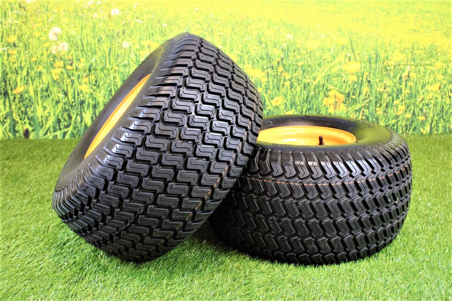 (Set of 4) 20x10.00-8 Tire & Wheel Set for Scag