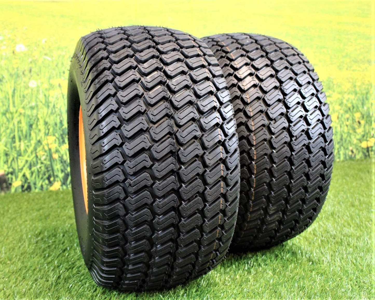 (Set of 4) 20x10.00-8 Tire & Wheel Set for Scag