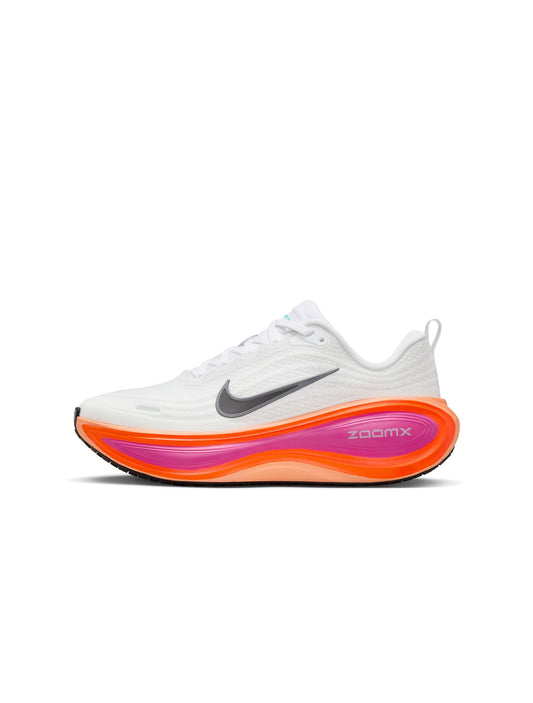 Nike Vomero Plus White Fire Pink women's lateral view
