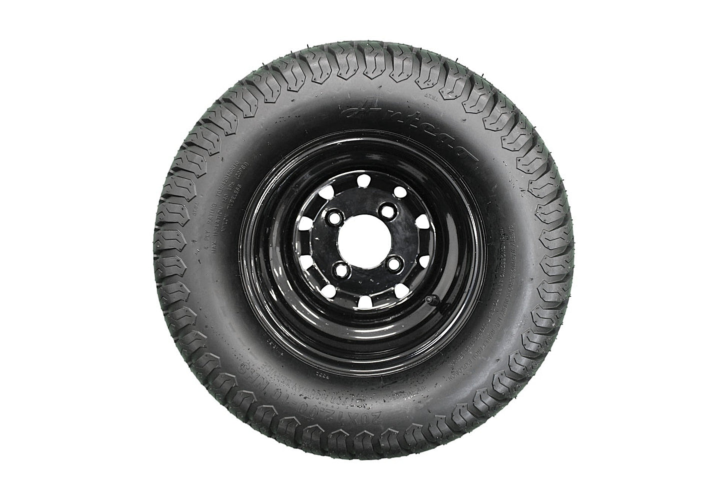 20x12.00-10 Replacement Tire & Wheel Assembly for Avenger Zero Turn Mower (Qty: 1 Tire/Wheel Assembly)