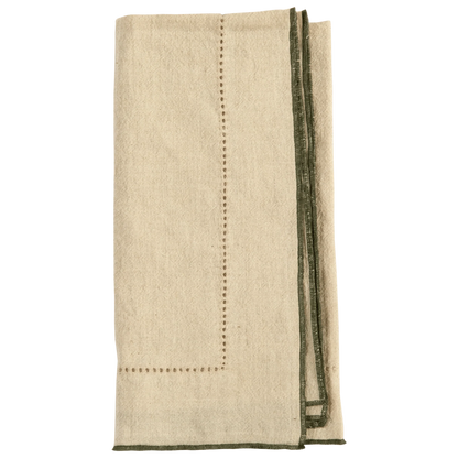 Jardin Handmade Linen Napkins, Set of 4 (3 Colors)