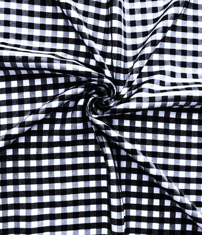 Gingham 1/4" Checkered Poly Cotton 58" Wide| New Creations Fabric & Foam Inc.