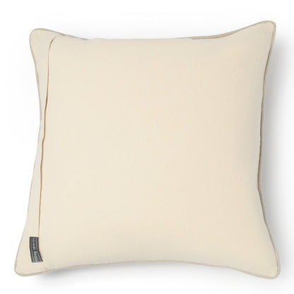 Maria Linen Floral Throw Pillow Cover, Noir