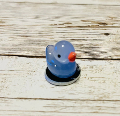 Fichas Luminosas de Patitos con Pala Magnetica y Corcholata Resin Filler Luminous Chips Duckies for Bingo Cards with Magnetic Wand and Container