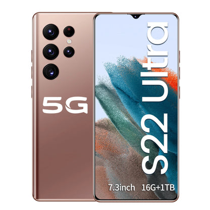 Hot Selling S22 ULTRA Original 16GB+1TB 24MP+50MP Face Unlock Full Display Android 12 Cell Phone Smart Mobile Phone
