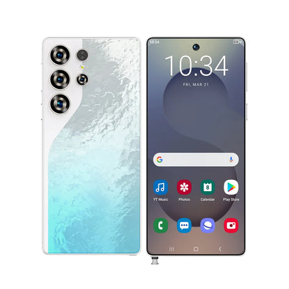 S26 Ultra Android 15 5G Smartphone High Quality 7.3 Inch HD Face ID Deca core Gaming Mobile Phone 16GB+1TB Factory Direct