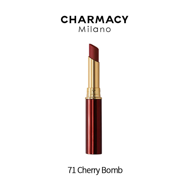 CHARMACY Waterproof Velvet Lipstick 16 Colors Long-Lasting Matte Water-Resistant