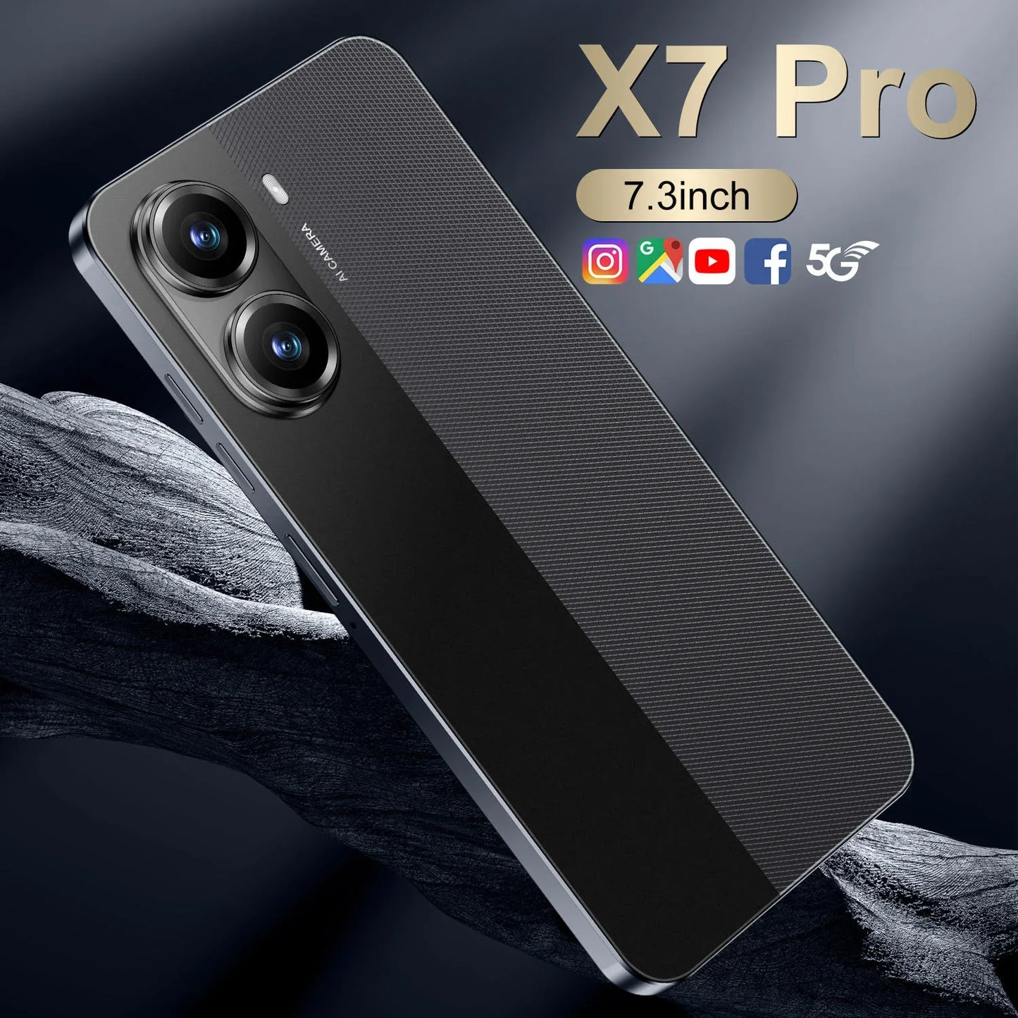 X7 Pro 16GB+1TB 5G LTE Dual-Slot Dual Standby Smart Android 14 6999mAh AMOLED 144Hz 108MP Rear Camera Smartphone