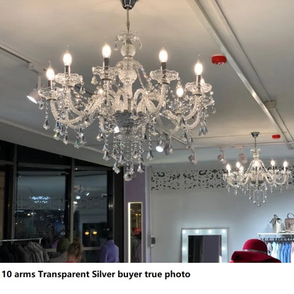 Modern Luxury Crystal Led Chandelier