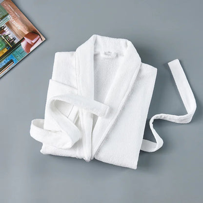 100% Cotton Waffle Bathrobe for Men or Women