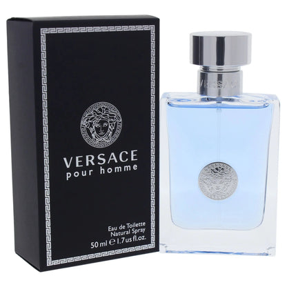 Versace DB Pour Homme 1.7 oz EDT Spray Lasting Fragrance in Glass Bottle