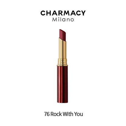 CHARMACY Waterproof Velvet Lipstick 16 Colors Long-Lasting Matte Water-Resistant
