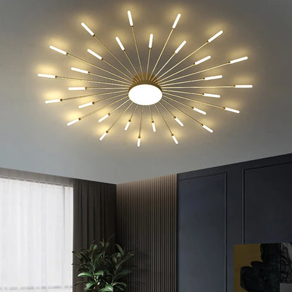 Modern Acrylic Ceiling LED Indoor Lighting For Bedroom Living Room or Kids Room Frame 175-260V