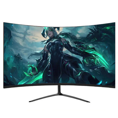 OEM 24 27 32 Inch Frameless Large Monito Desktop PC Curved Display Screen Gaming Monitor LCD