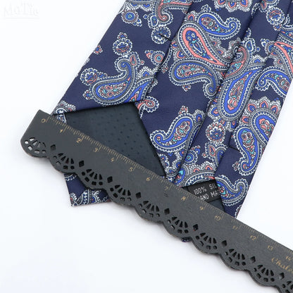 Novelty Men's Formal Ties 7cm Soft Silk Necktie