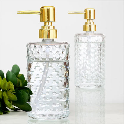 Transparent Bathroom Accessories Soap Bottle Dispenser
