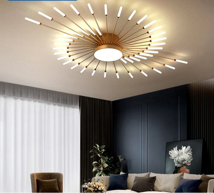 Modern Acrylic Ceiling LED Indoor Lighting For Bedroom Living Room or Kids Room Frame 175-260V