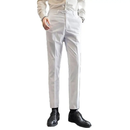 Men's Formal Dress Trousers, Asian Size Man Slacks, M-5XL 6XL