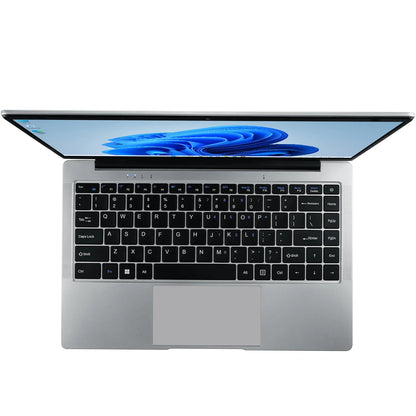 14 Inch Netbook Intel Celeron N4500 Quad Core 8GB 512GB SSD Plastic Body Light Weight Laptop for Work Study