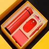 Luxury Handmade PVC Corporate Gifts Set with Letterpress Printing for Small Business Ideas and Women's Christmas