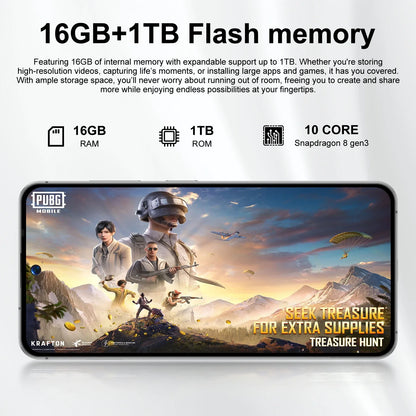 Original Pro Spark 40 Smartphones 16GB+1TB 5G Dual SIM Cellphone Mobile Phone