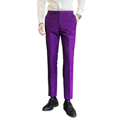Men's Formal Dress Trousers, Asian Size Man Slacks