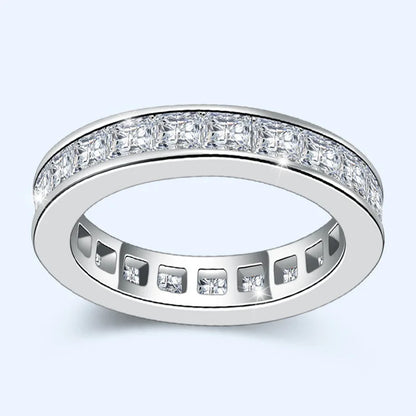 Certified 925 silver ring for women with Zircon stone