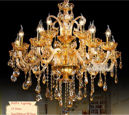Luxury Large Crystal Chandelier Home Decoration Lighting Fixture