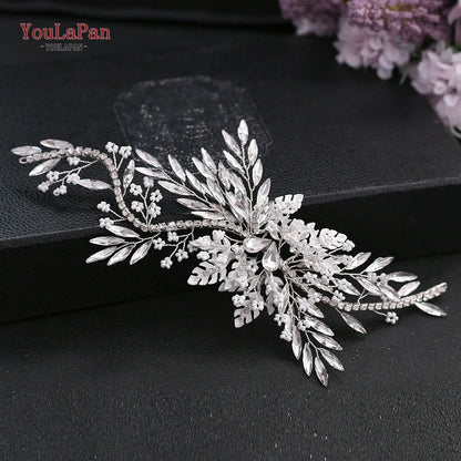 Wedding Hair Accessories Rhinestone Tiara Bridal Headdress Pageant Crown Hair Clip