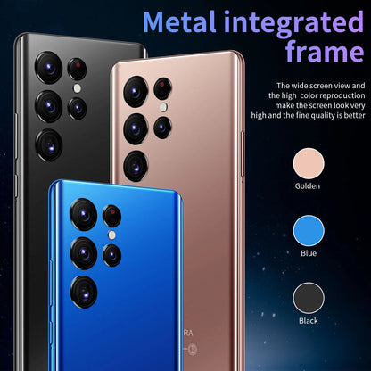 Hot Selling S22 ULTRA Original 16GB+1TB 24MP+50MP Face Unlock Full Display Android 12 Cell Phone Smart Mobile Phone