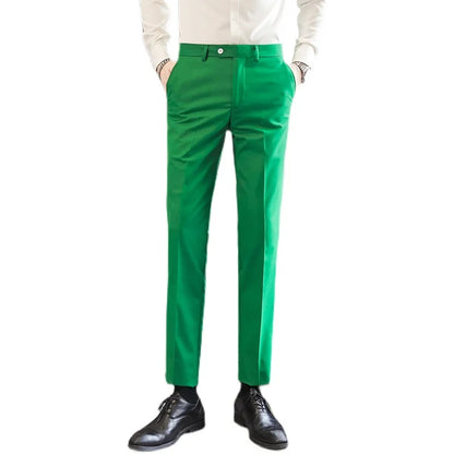 Men's Formal Dress Trousers, Asian Size Man Slacks