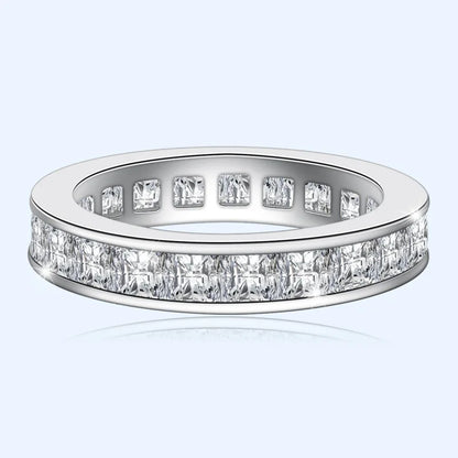 Certified 925 silver ring for women with Zircon stone