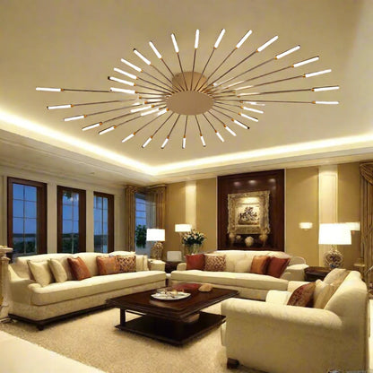 Modern Acrylic Ceiling LED Indoor Lighting For Bedroom Living Room or Kids Room Frame 175-260V