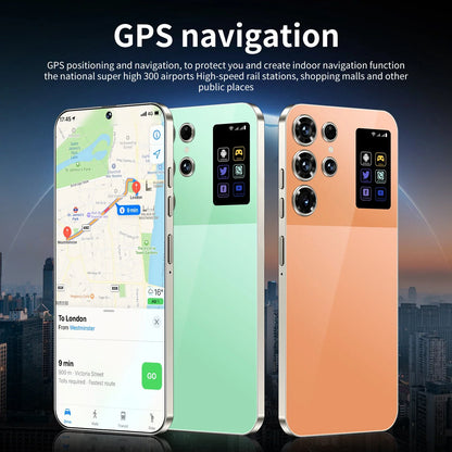 S26 Ultra Android 15 5G Smartphone High Quality 7.3 Inch HD Face ID Deca core Gaming Mobile Phone 16GB+1TB Factory Direct
