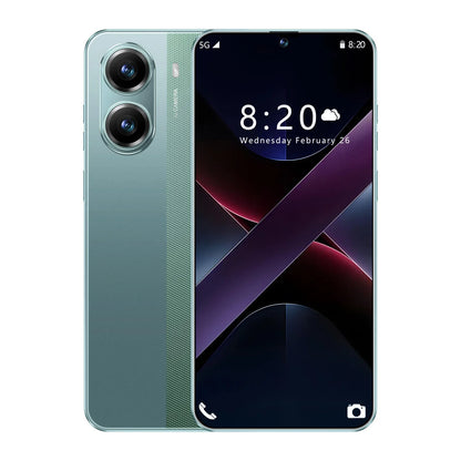Smooth Scrolling X7 Pro 5G Smartphone High Quality 7.3 Inch 108MP Rear Camera 65W Quick Charge Dual Sim Unlocked Deca Core