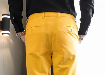 Men's Formal Dress Trousers, Asian Size Man Slacks, M-5XL 6XL