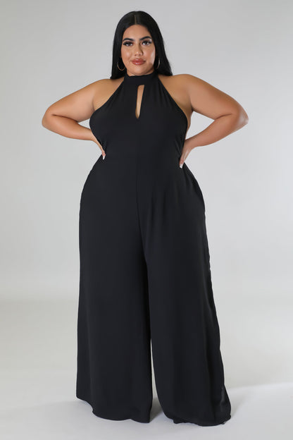 The Maci Babe Jumpsuit - Plus Size
