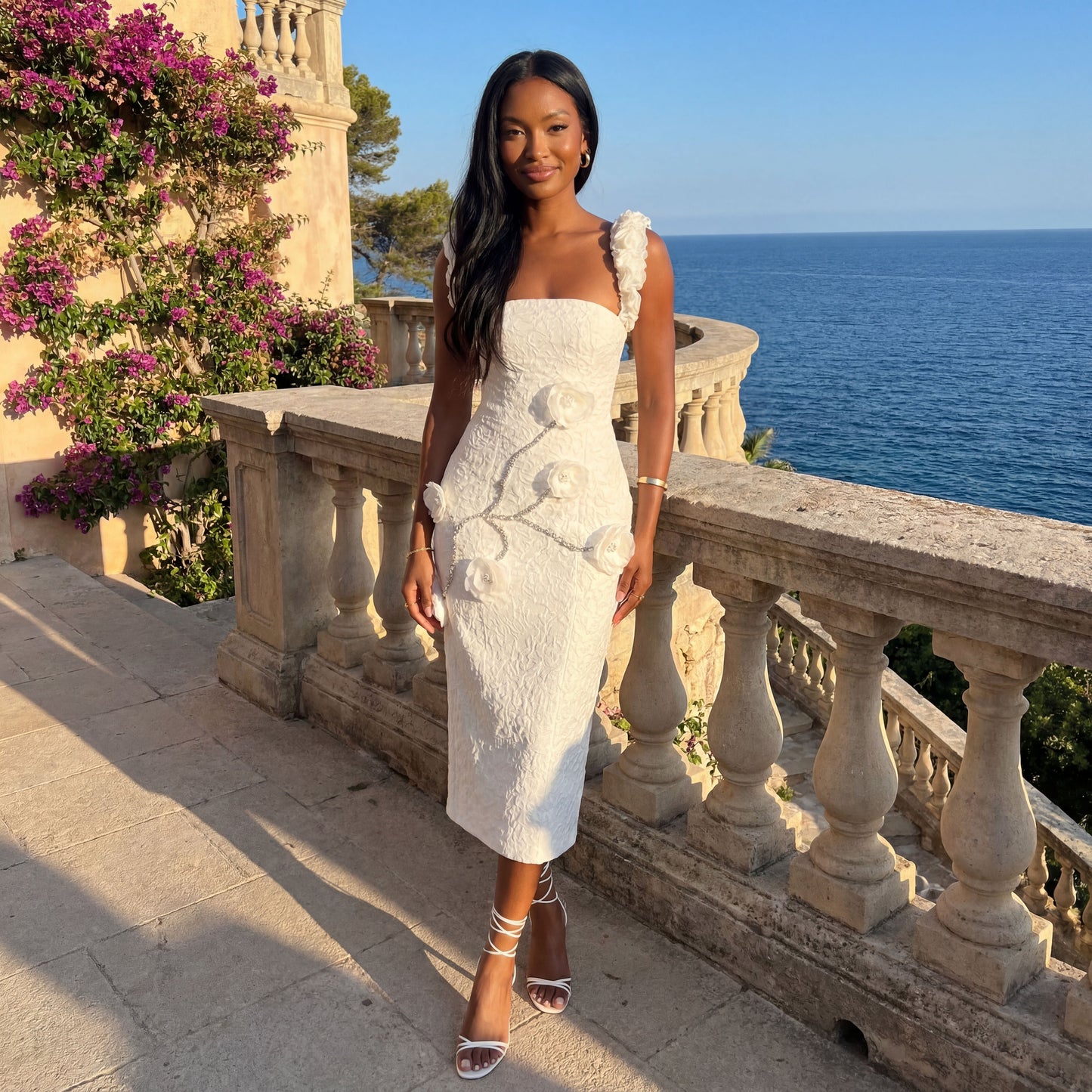 Solene Midi Dress