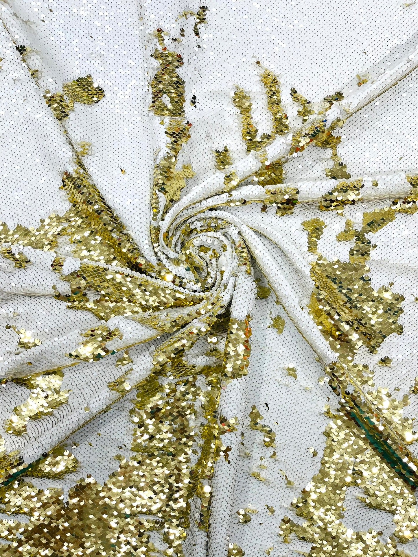 Reversible Color Changing Sequin Fabric| 54" Wide| Stretch Polyester Spandex.