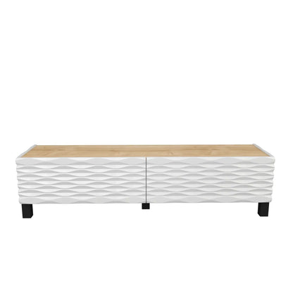 Lerze 59 inch Wide TV Stand Media Console fot TVs up to 65 inch