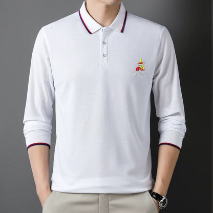 Men/Women Shirt Short-Sleeved and Long-Sleeved Casual Polo T-shirts