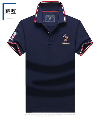 Polo Summer Pure Cotton Short Sleeve T-Shirts