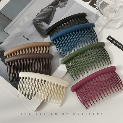 Matte Hairpin Fixed Hair Comb