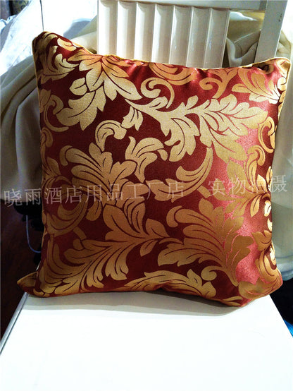 Luxury Hotel Room Removable and Washable Pillow Bed Cushion Cover & Bed Runners