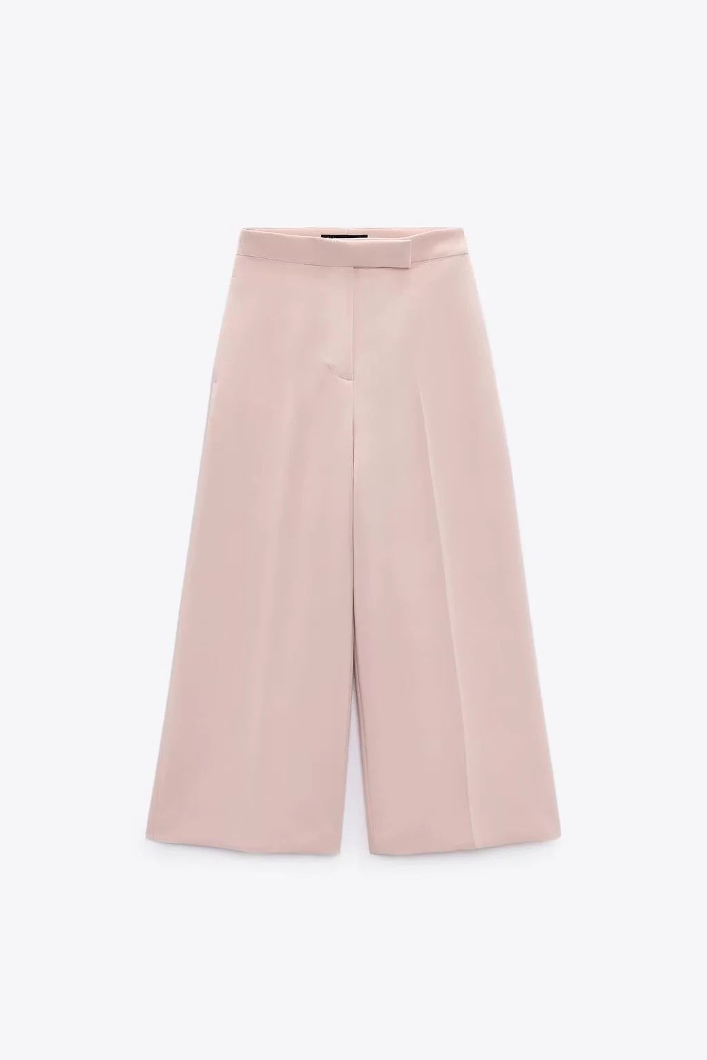 Spring High Waist Loose Pants Pants and Sleeveless V Neck Short Vest