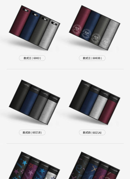 Pure Cotton Breathable Loose Large Size Men's Underwear