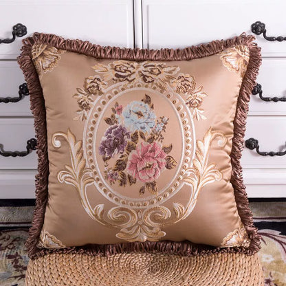 European-Style Luxury Sofa Cushion Pillow Cover Living Room and Hotel Club